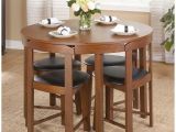 Simple Living 5 Piece tobey Compact Round Dining Set Compact Kitchen Table and Chairs Home Design