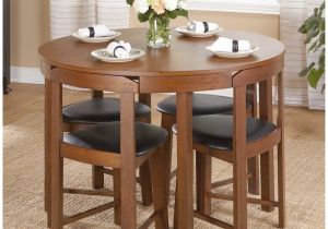 Simple Living 5 Piece tobey Compact Round Dining Set Compact Kitchen Table and Chairs Home Design