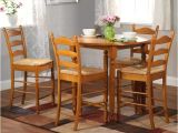 Simple Living 5 Piece tobey Compact Round Dining Set Shop Simple Living Round Counter Height 5 Piece Dining Set