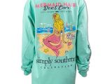 Simply southern Mermaid Shirt Simply southern Ron Jon Mermaid Hair Collaboration Womens