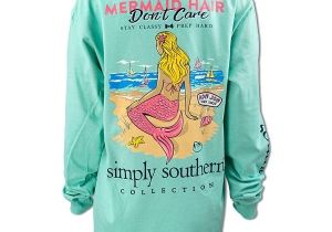 Simply southern Mermaid Shirt Simply southern Ron Jon Mermaid Hair Collaboration Womens
