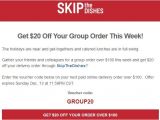 Skip the Dishes Coupon Code Skip the Dishes