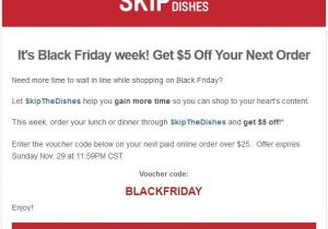 Skip the Dishes Coupon Code Skip the Dishes