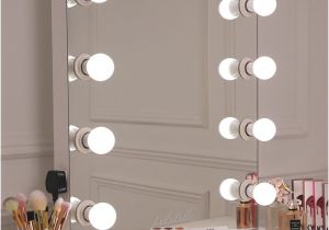 Slay Station Table top Lullabellz Hollywood Glow Vanity Mirror Led Bulbs This is What Make