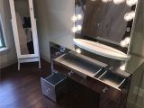 Slay Station Table top Vanity From Impressions Vanity the Vanity is Called Abby Premium