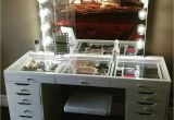 Slaystation Dressing Table top Impressions Vanity with Ikea Alex Drawers Vanity Room Pinterest