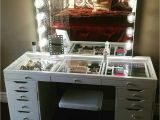 Slaystation Dressing Table top Impressions Vanity with Ikea Alex Drawers Vanity Room Pinterest