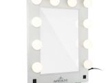 Slaystation Vanity Table top Hollywood Glamoura Vanity Mirror with Led Bulbs to Do List