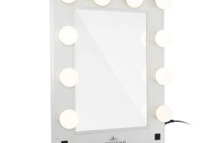 Slaystation Vanity Table top Hollywood Glamoura Vanity Mirror with Led Bulbs to Do List