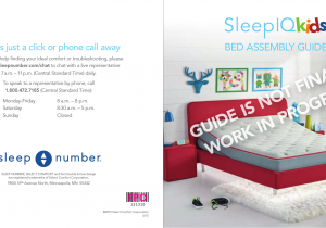 Sleep Number Bed Instructions for Disassembly 10000 Smart Outlet User Manual Select Comfort Corp