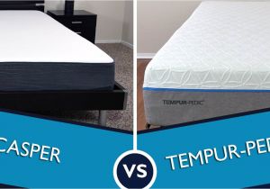Sleep Science Vs Tempurpedic Casper Vs Tempurpedic Mattress Review Sleepopolis