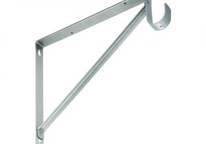 Sloped Ceiling Closet Rod Support Amazon Com Lido Designs Brushed Nickel Heavy Duty Shelf and Rod