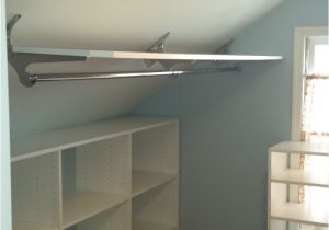 Sloped Ceiling Closet Rod Support Kelis Aguiar Kelisaguiar On Pinterest