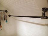 Sloped Ceiling Clothes Rod Bracket Home Depot Best 20 Closet Rod Ideas On Pinterest Industrial Closet