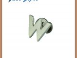 Small Metal Letters for Crafts Alphabet Letter Badge Pins Small Metal Letters for Crafts