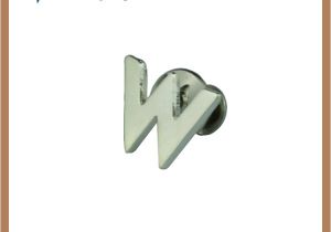 Small Metal Letters for Crafts Alphabet Letter Badge Pins Small Metal Letters for Crafts