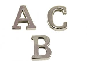 Small Metal Letters for Crafts Maple Craft Letters Numbers Party Supplies Gift