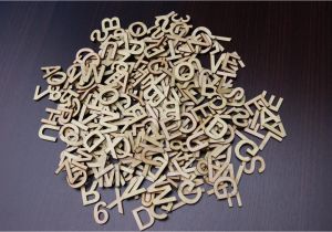 Small Metal Letters for Crafts Uk 250 3cm Plain Wooden Small Letter Digits Adhesive