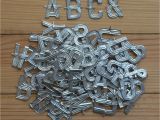 Small Metal Letters for Crafts Uk Vintage Metal Letters Small Florist Alphabet for Crafting