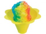 Snow Cone Flower Cups Flower Cups for Serving Shaved Ice or Snow Cones 8 Oz