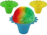 Snow Cone Flower Cups Flower Sno Cone Cup 4 Oz Tulip Snow Cone Flower Cup