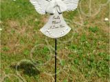 Solar Angels for Graves Sadly Missed Nan Guardian Angel Memorial Tribute