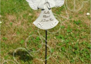 Solar Angels for Graves Sadly Missed Nan Guardian Angel Memorial Tribute