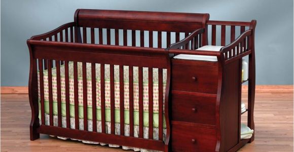 Sorelle Crib Conversion Instructions sorelle Tuscany 4 In 1 Convertible Crib and Changer Combo