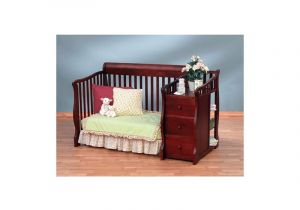 Sorelle Crib Conversion Instructions sorelle Tuscany 4 In 1 Convertible Crib Combo In Cherry