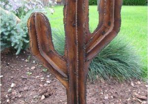 Southwest Metal Yard Art Saguaro Cactus Yard Art Medium Lema 39 S Kokopelli Gallery