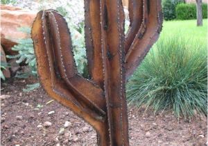 Southwest Metal Yard Art Saguaro Cactus Yard Art Medium Lema 39 S Kokopelli Gallery