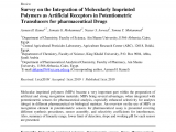 Spectrum Labs Quick Fix Plus 6.1 Reviews Pdf Survey On the Integration Of Molecularly Imprinted Polymers as