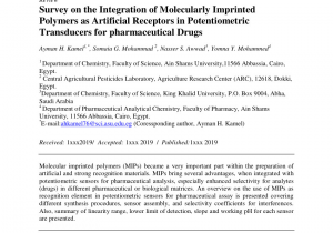 Spectrum Labs Quick Fix Plus 6.1 Reviews Pdf Survey On the Integration Of Molecularly Imprinted Polymers as