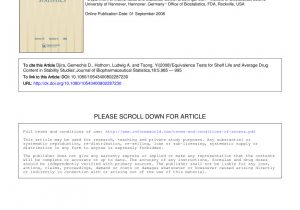 Spectrum Labs Quick Fix Plus Shelf Life Pdf Effect Of Heating On the Chemical Stability Of Two Brands Of