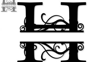 Split Letter Monogram Free Svg 26 Best Monogram Split Letters Alphabet Images On