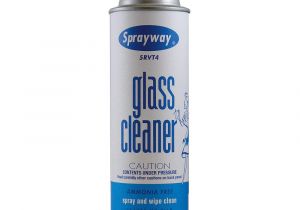 Sprayway Glass Cleaner Msds Sprayway Glass Cleaner 20 Oz Aerosol Can Unscented Liquid Ready