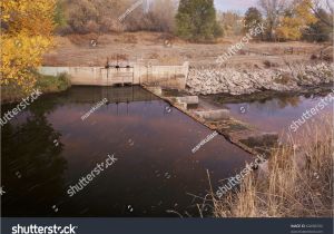 Sprinkler Repair fort Collins Colorado Diversion Dam Water Flowing Into Irrigation Stock Photo Edit now