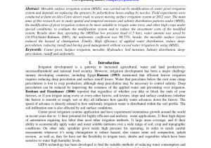 Sprinkler Repair fort Collins Colorado Pdf Movable Surface Irrigation System Msis Impact On Spatial and