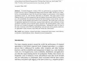 Sprinkler Repair fort Collins Colorado Pdf On Farm System Performance In the Maricopa Stanfield Irrigation