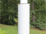 Squirrel Baffle for 4×4 Post Squirrel Baffle 4×4 Vinyl Post White Cylindrical 28