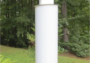 Squirrel Baffle for 4×4 Post Squirrel Baffle 4×4 Vinyl Post White Cylindrical 28