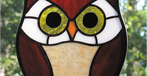 Stained Glass Owl Patterns Free Stained Glass Hoot Owl Flickr Photo Sharing