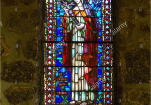 Stained Glass Stores Denver St Catherine Stained Glass Window at St Malo S Chapel In Stock