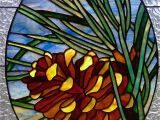 Stained Glass Supplies Denver Co Pine Cone Stained Glass Pattern Stained Glass Pine Cone Window