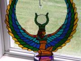 Stained Glass Supply Store Denver Amberlyn S Goddess isis Delphi Stained Glass Ancient Egypt