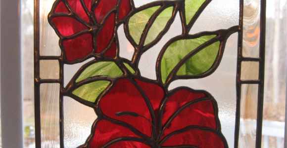 Stained Glass Supply Store Denver Stained Glass Hibiscus Panel My Luv 4 Glass Pinterest Stained
