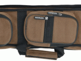Sterling 4×8 Pool Cue Case Sterling Brown Angora Pool Cue Case for 4 Cues