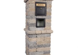 Stone Column Mailbox Kit Outdoor Living Kits