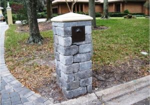 Stone Column Mailbox Kit Stone Column Mailbox Kit Summit Yachts Com