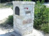 Stone Column Mailbox Kit Stone Mailbox Kits Highland Column Stacked Stone Mailbox